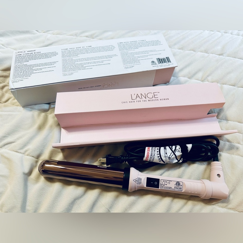 🩷L’ANGE Hair Ondule 32MM Curling Wand, Brand New, In Box - Picture 8 of 13